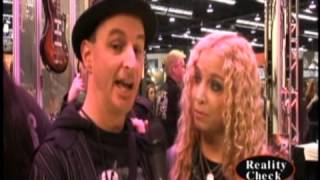 Sean Yseult ExWhite Zombie at NAMM 2012 [upl. by Annawaj470]