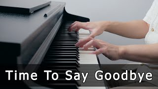 Andrea Bocelli  Time To Say Goodbye Piano Cover by Riyandi Kusuma [upl. by Noyad622]