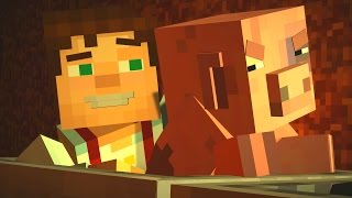 Minecraft Story Mode  Nether Again 4 [upl. by Rinna]