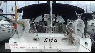 Beneteau First 45F5 Video  Phuket Yacht Charter  Bareboat quotSitaquot by Elite Yachting [upl. by Einnel777]