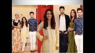 ‘Ghairat’ The Cast of Drama Serial in Nida Yasir’s Morning show [upl. by Ginni345]