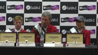 Ludger Beerbaum after winning his last Nations Cup in Barcelona [upl. by Uri]