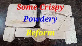 Some Crispy Powdery Gym Chalk ReformAsmrwithfarhayoutubevideosyoutuberrelaxasmroddlysatisfying [upl. by Cheadle720]