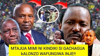 KIMEUMANAAFungua mlango mjinga unapee nani orders ambia kindiki mkubwa wenyu simjui angry kalonzo [upl. by Ttayh]