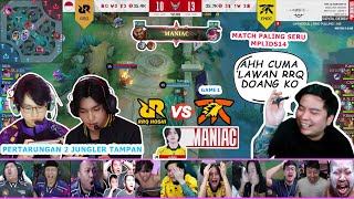 REAKSI LER MARSHA OZAWA LIAT RRQ VS ONIC GAME 1 REACTION STREAMER FNATIC ONIC vs RRQ HOSHI MPLIDS14 [upl. by Jacenta550]