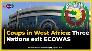 Coups in West Africa Three Nations exit ECOWAS [upl. by Akoyn210]