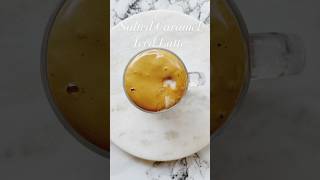 ASMR Salted Caramel Iced Latte Recipe  Salted Caramel Iced Latte Recipe  youtubeshorts shorts [upl. by Esertal]