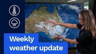 Weather Update Monday 5 August 2024 Cloud band in eastern Australia amp cold fronts through the south [upl. by Pik958]