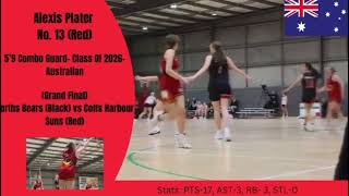 Alexis Plater  59 Combo Guard  Class of 2026 JPL Finals Highlights [upl. by Pearson]