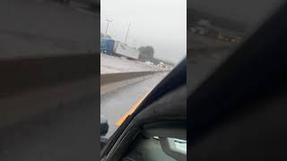 Flash Flooding closes I95 in Richmond  Virginia [upl. by Leinadnhoj]