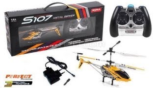 Syma S107G RC Helicopter  Unboxing amp Flight Review [upl. by Halfon]