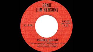 1970 HITS ARCHIVE Rubber Duckie  Ernie Jim Henson mono 45 [upl. by Derick]