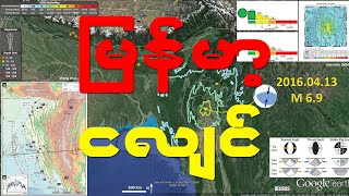 မြန်မာနိုင်ငံမှာ ငလျင်တွေဘာကြောင့်ဖြစ်ရသလဲ။  History Burma Myanmar Earthquake Sagaing Fault [upl. by Egamlat]