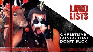 10 Rock  Metal Christmas Songs That DONT Suck [upl. by Burty]