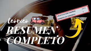 Teorico Permiso B Por Temas  RESUMEN COMPLETO en 10 minutos 😱 [upl. by Katalin]