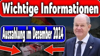 Dezember 2024 Wichtige Infos zu den Rentenzahlungsterminen [upl. by Amii]