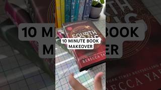 Make your hardcovers special w these press on decals booktube rebinding prettybooks bookbinding [upl. by Esinel]