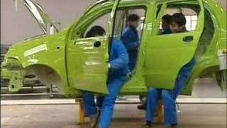 Chery QQ Plant Assembly Line french [upl. by Ibob]