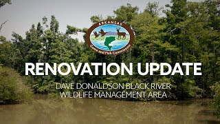 Dave Donaldson Black River WMA Renovation Update [upl. by Anires]