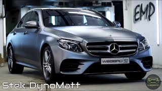 Mercedes E klass w213  Stek DynoMatt матовая антигравийная пленка [upl. by Earal]