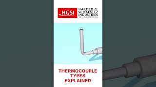 thermocouple types explained short [upl. by Ganiats]