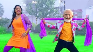 Chunri chunri song  Salman Khan  Biwi No1  Modi and mamta [upl. by Nnahgiel]