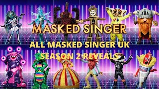 All Masked Singer UK Reveals Season 2 [upl. by Hanas203]