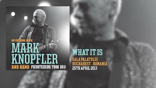 Mark Knopfler  What It Is Live Privateering Tour 2013 [upl. by Akerahs]