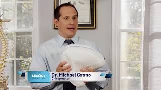 Why Dr M Grano NJ Chiropractor Recommends The Contour Legacy Leg Pillow [upl. by Roon]