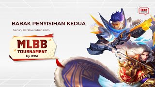 BABAK PENYISIHAN KETIGA  MLBB TOURNAMENT BY ICCA [upl. by Aizirk]