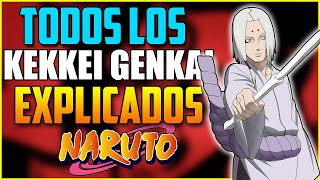 TODOS LOS KEKKEI GENKAI DE NARUTO  TOP Y EXPLICACION [upl. by Nikkie]