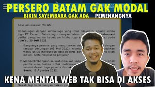 Viral Persero Batam Gak Modal Bikin Sayembara Logo Tanpa Milih Pemenang [upl. by Greenstein]