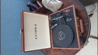 Honest review Victrola Vintage Portable Record Player [upl. by Carmelle627]