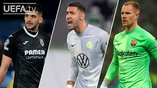 RULLI CASTEELS TER STEGEN  UCL Best Saves Matchday 4 [upl. by Hermosa74]