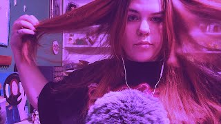 ASMR I brush yours and my hair No talking hair play mic brushing brush sounds [upl. by Erlene]