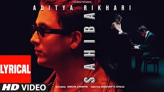 Sahiba Lyrical Video  Aditya Rikhari Ankita Chhetri  Hindi Song 2024  TSeries [upl. by Treblihp]