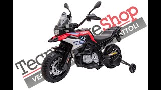 Montaggio Moto Elettrica per Bambini BMW GS850F 12V [upl. by Whorton]