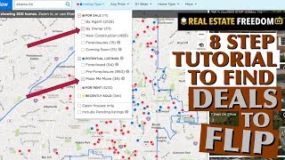 Zillow Homes For Sale By Owner  8 Step Tutorial to Find Houses to Flip [upl. by Knowles]