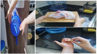 amazing kitchen hacks with zero cost  kitchen tips and tricks  kitchen cleaning [upl. by Onifur]