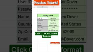 Smart way to use ms excel  tops and tricks shortvideo excel shorts microsoft [upl. by Ellenad]