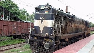 Indian Railways DLW WDM3A Locomotives [upl. by Pownall]