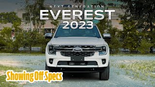 Ford Everest Titanium 2023  Briefing Specs [upl. by Quenby68]