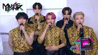 Interview with ATEEZ Music Bank  KBS WORLD TV 210305 [upl. by Digdirb]