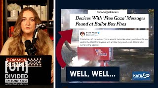 NYT Ballot arsonist left Free Gaza message [upl. by Moguel534]