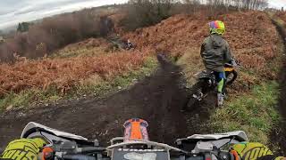 Pea farm enduro 101124 lap 3 [upl. by Novelc]