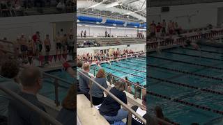 Rivalry meet relays Davenport vs Saginaw ncaa swimming [upl. by Selima]