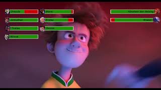 Hotel Transylvania 3 Final Battle with healthbars Edited By GabrielD2002 [upl. by Tdnarb]