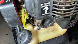 James revives an old craftsman gas weed eater [upl. by Levins]