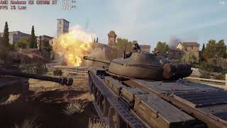 🎮 AMD Radeon RX 6850M XT  World of Tanks gameplay benchmarks 1080p [upl. by Ettenoj802]