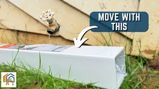 How to Move an Outdoor Spigot ANYWHERE  EASY DIY [upl. by Evad]